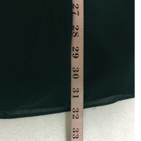 AW BRIDAL 18 2X plus Dark Emerald Lorraine party wide leg jumpsuit NEW B167 - Picture 9 of 10